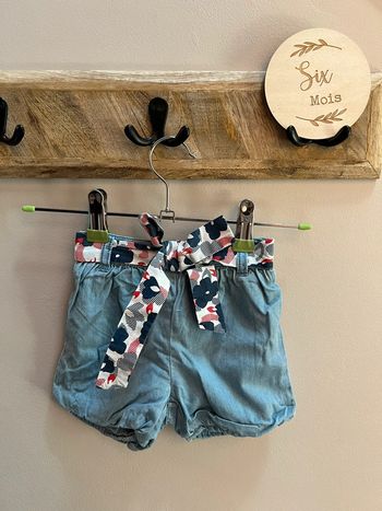 Bermuda jean esprit 6 mois