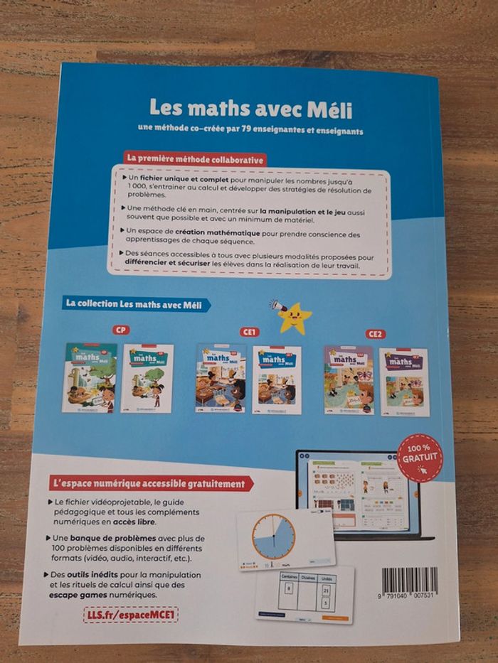 Les maths avec Méli CE1 fichier élève neuf - photo numéro 2