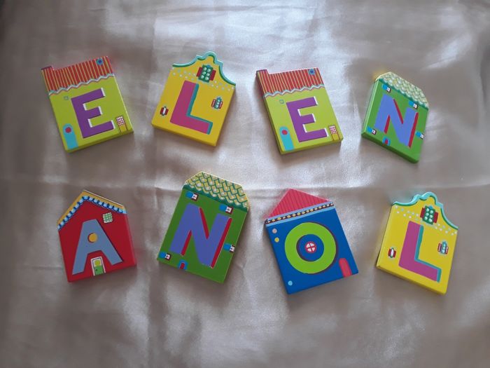 Lot de 8 lettres pour prénom