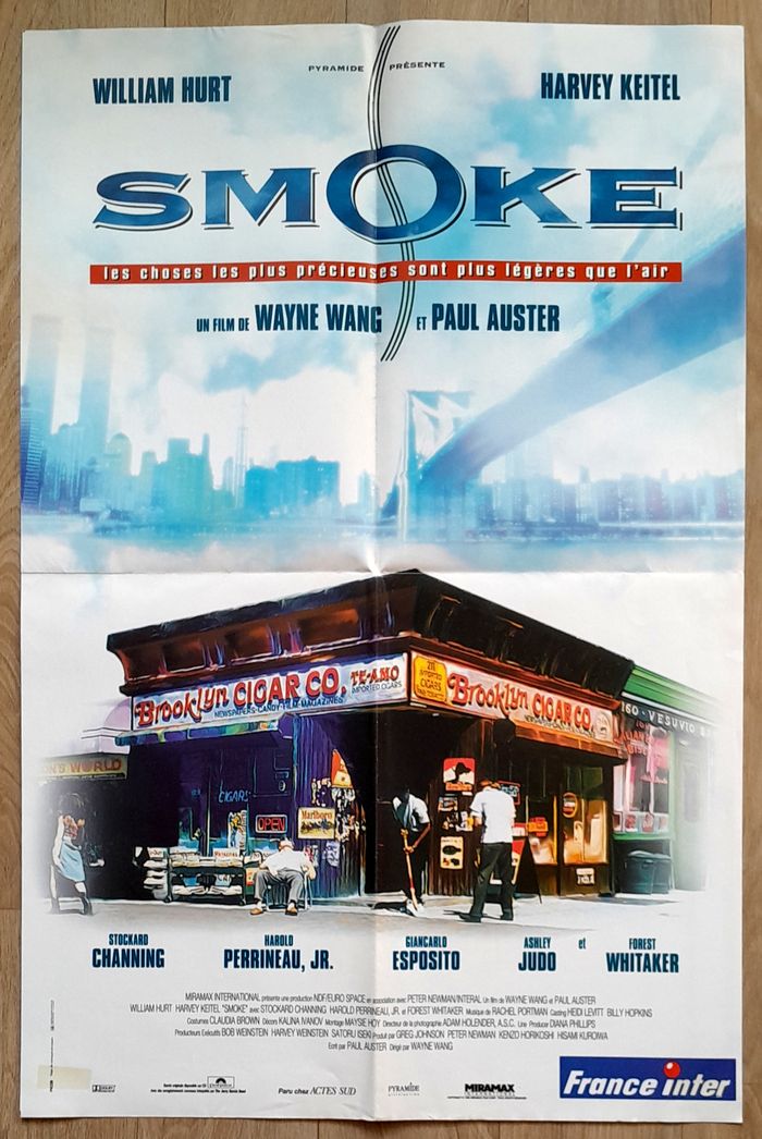 Affiche film cinéma Smoke