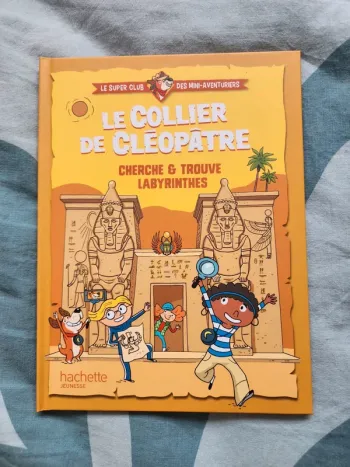 Livre - le collier de Cléopatre