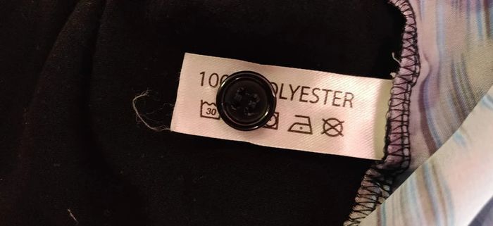 Blouse ml dégradé marron et bleu 44 - photo numéro 5