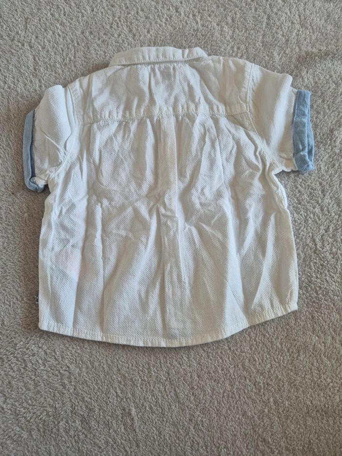 Chemise manches courtes 12 mois - photo numéro 2