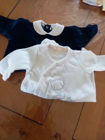 2 pyjama chaud naissance