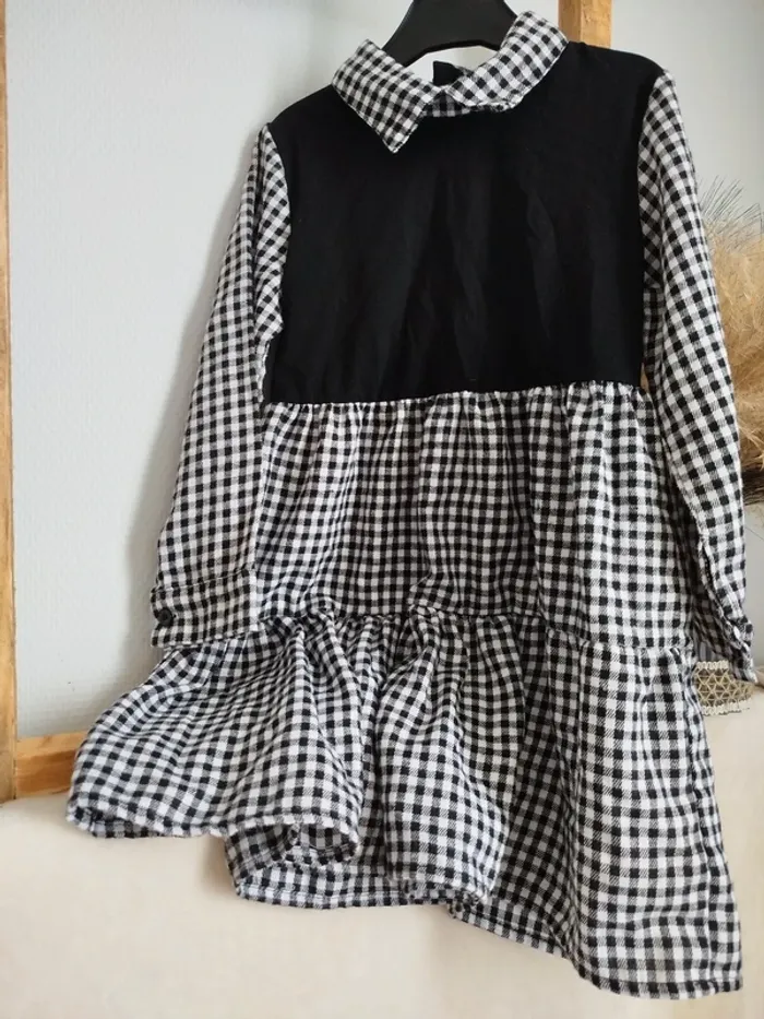 Robe à carreaux Shein 6 ans