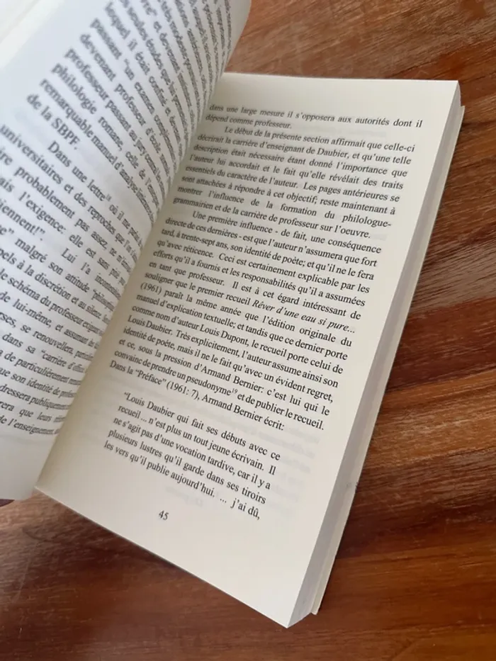 Livre Louis baubier poésie, transparence et tentation contradictoire - photo numéro 5