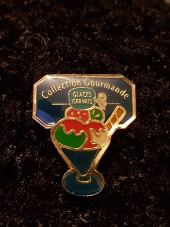 Pin's collection gourmande glace Gervais