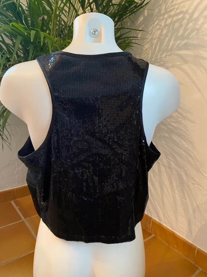 Veste noire strass - photo numéro 3