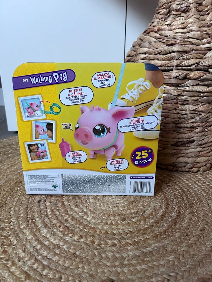 🐷 Little Live Pets “Piggly”  Cochon interactif qui marche, grogne et fait des sons réalistes !a - photo numéro 3