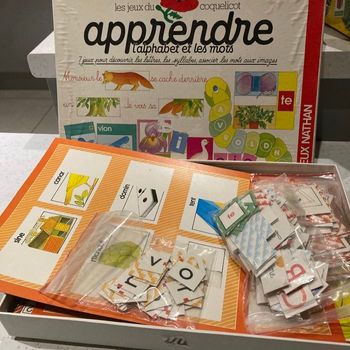 Jeux apprendre l alphabet et les mots