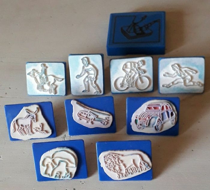 Timbres à imprimer vintage - photo numéro 2