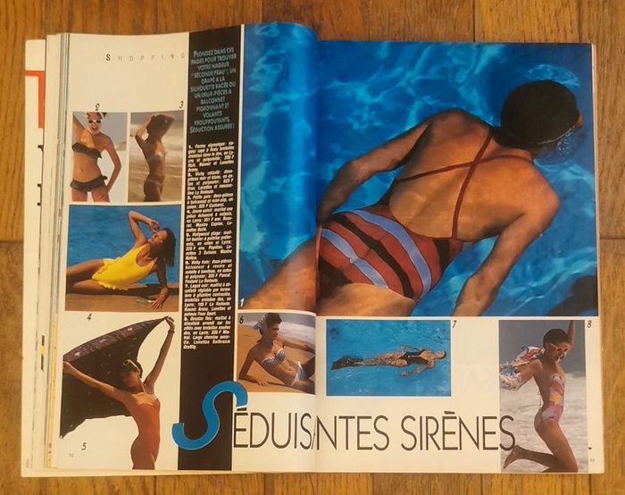 Ancien magazine modes et travaux années 80 vintage - photo numéro 10