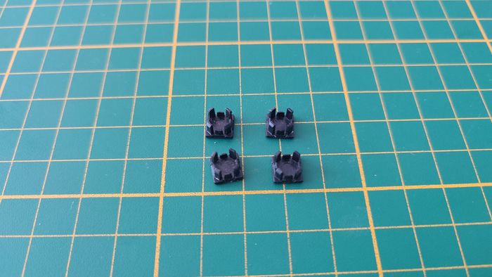 Lot x4 plots support plastique pièce détachée console de jeux Sony Playstation 2 Ps2 slim SCPH-75004 - photo numéro 2