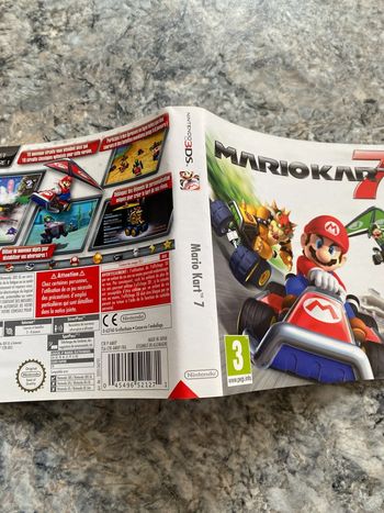 Jaquette Mario kart 7 3ds