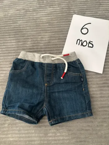 Short en jeans Obaibi - 6 mois
