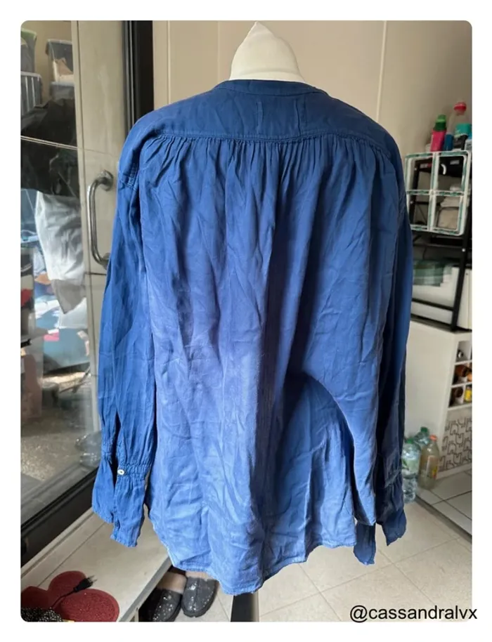 Blouse bleue - Ba&sh - photo numéro 2