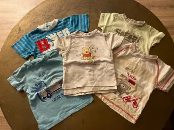 Lot de t-shirt 12 mois