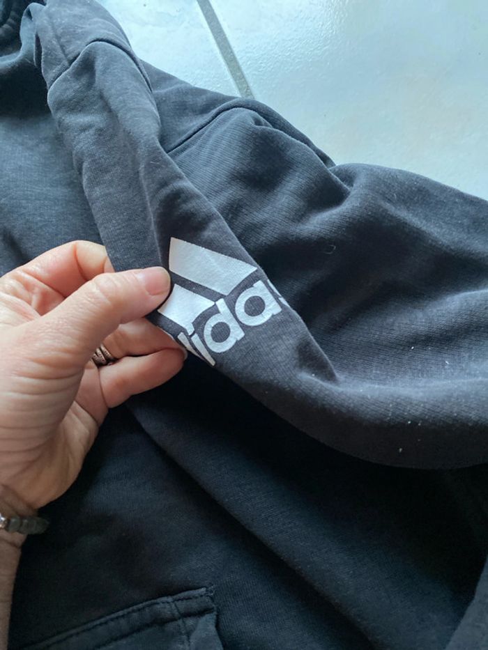 Sweat à capuche adidas taille S - photo numéro 2