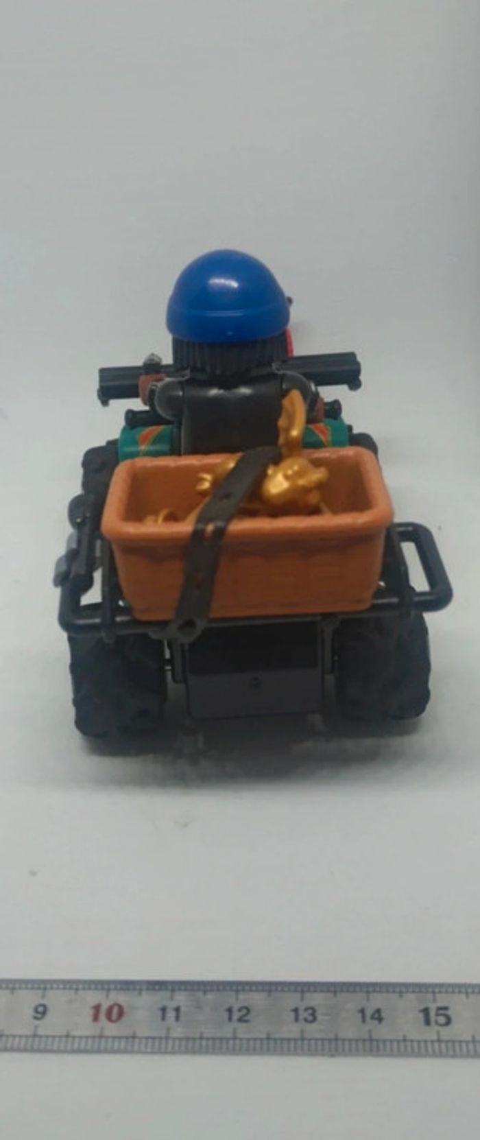 Homme voleur sur quad à friction playmobil - photo numéro 3