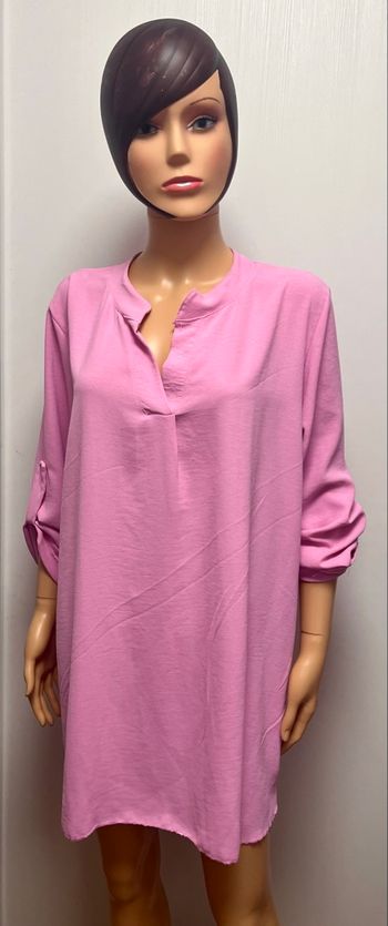 Robe fluide rose 