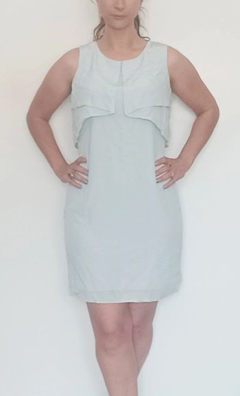 Robe chic volantée pastel Caroll taille 40