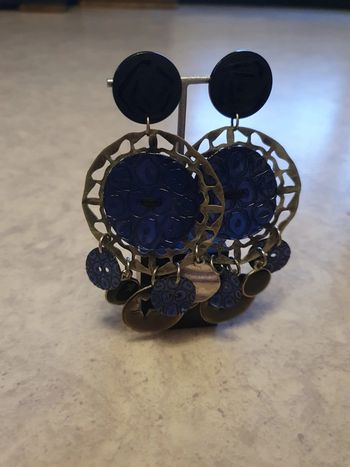 Boucles d'oreilles a clips  acheté chez styl bijoux