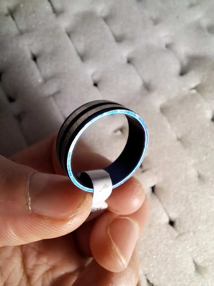 Bague acier inoxydable Granuleuse - photo numéro 2