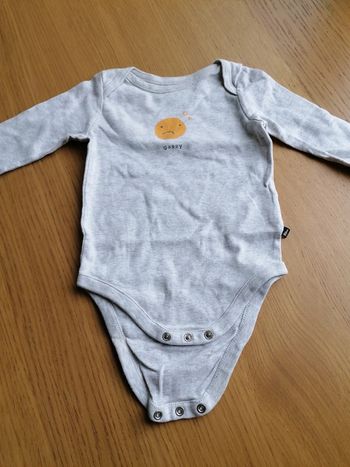 Bodies Gap 6-12 mois gris