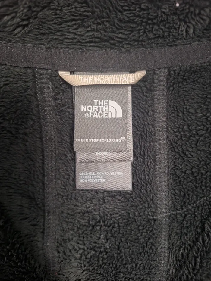 Veste polaire The North Face noire femme S - brodé (639) - photo numéro 11