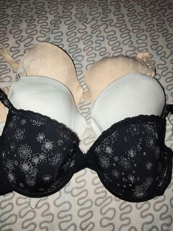 Lot de 3 Soutien-gorges T. 90 B