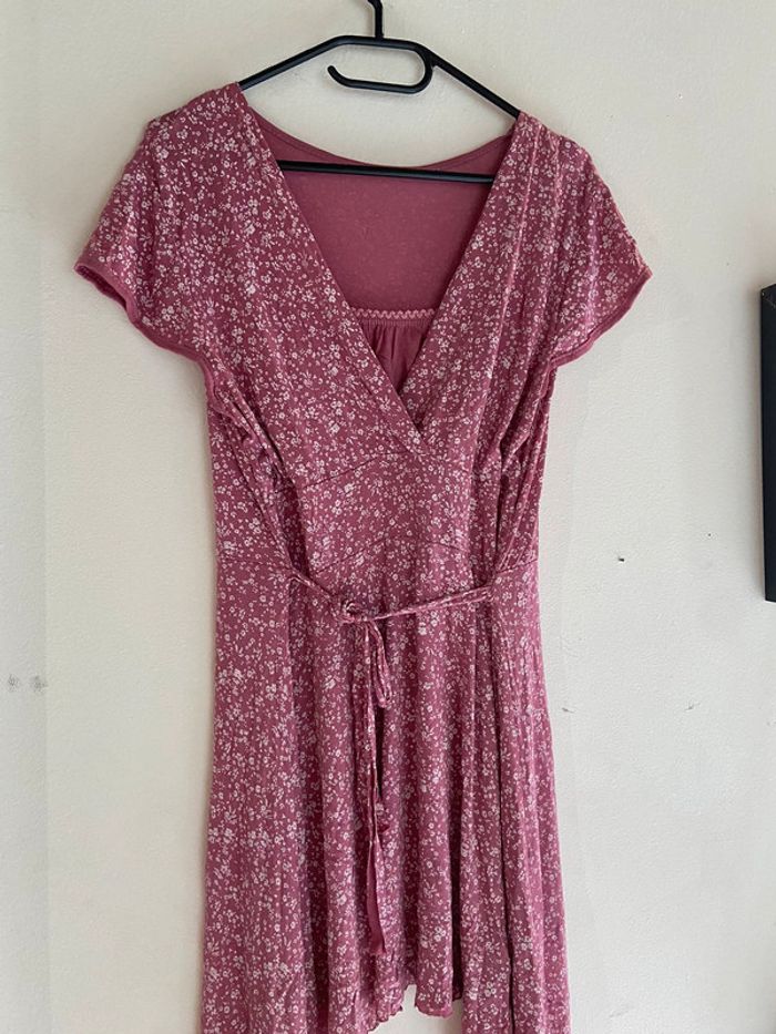 Robe d’été rose fleurie - photo numéro 8