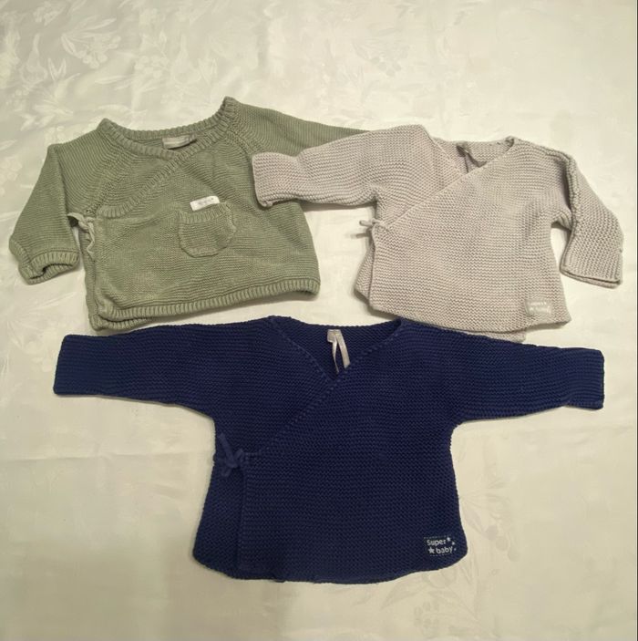 Lot de 3 brassière bébé 3 mois - photo numéro 2