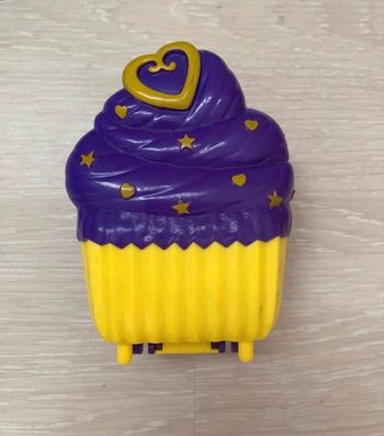 Polly Pocket lots cactus cupcake 