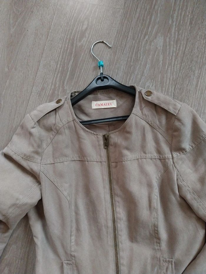 Veste Suédine Camaïeu - photo numéro 2