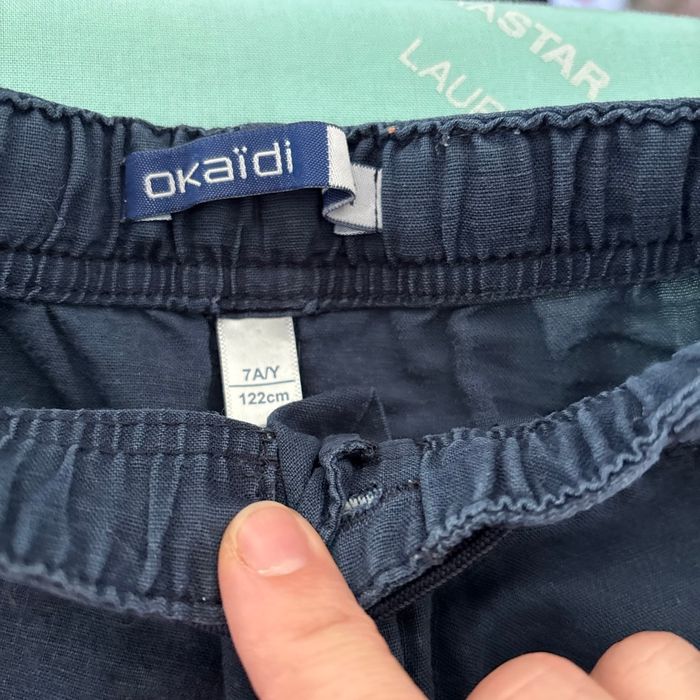 Vends lot de deux shorts okaidi 7 ans très bon état - photo numéro 3