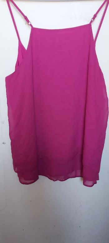 Chemise fines bretelles chic voile