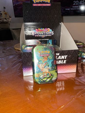 Pokémon Mini tins évolutions prismatiques - EV.8.5