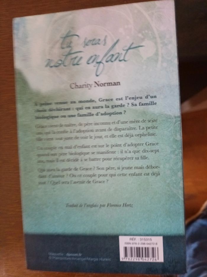 Livre tu seras notre enfant - photo numéro 2