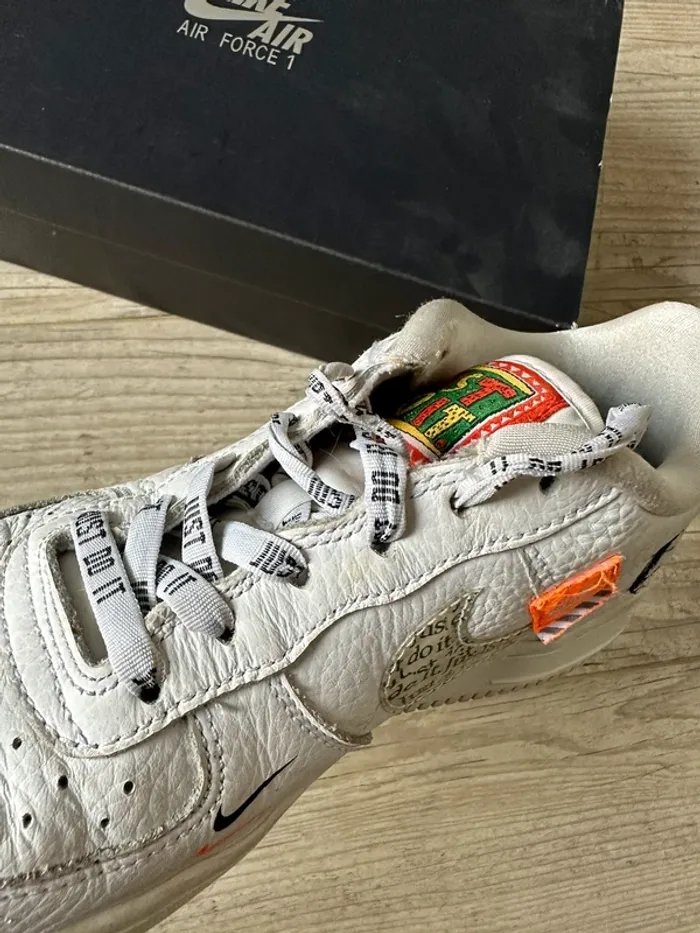 Nike air force 1 se just do it 38 Blanche - photo numéro 8