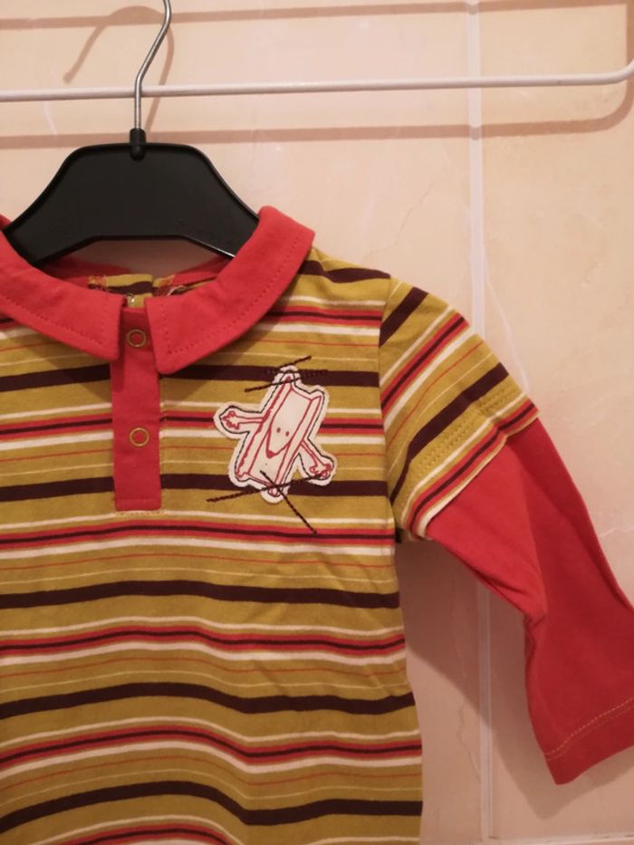 Ensemble salopette Neuf Étiqueté T12 mois - V92B - photo numéro 5