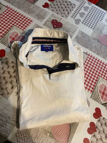 Sous pull blanc homme 