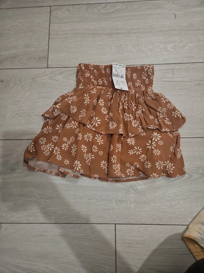 Jupe fleurs