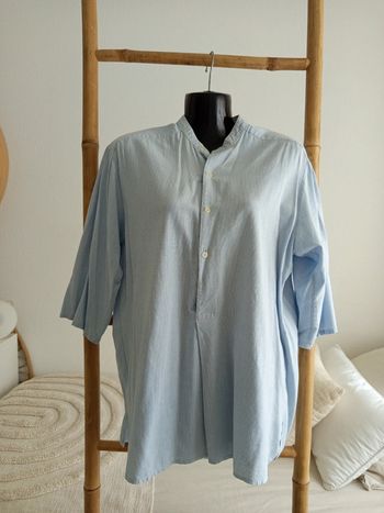 Blouse chemise rayée taille M