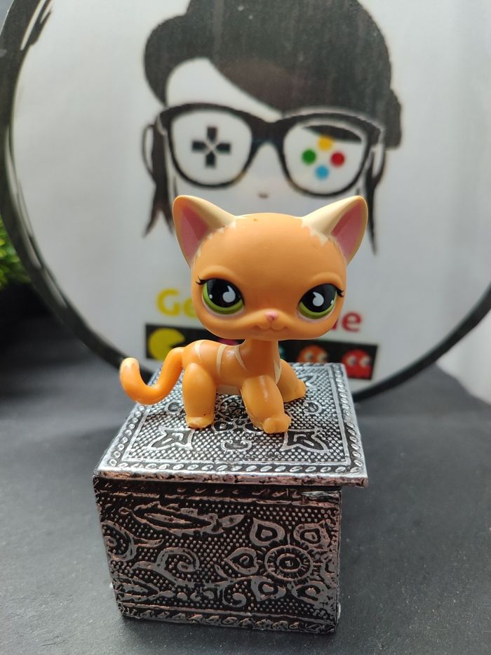 Lps01112 My Littlest Petshop Pet Shop LPS Authentic Chat Cat Shorthair 525 790
