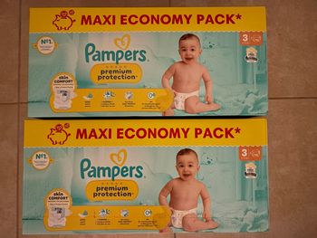 Couches Pampers Premium Protection Taille 3 Neuf