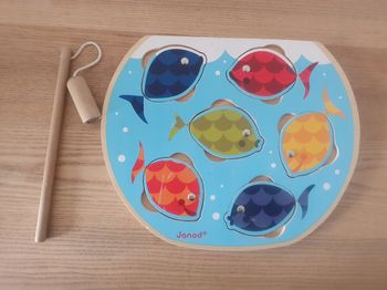 Puzzle pêche à la ligne Janod