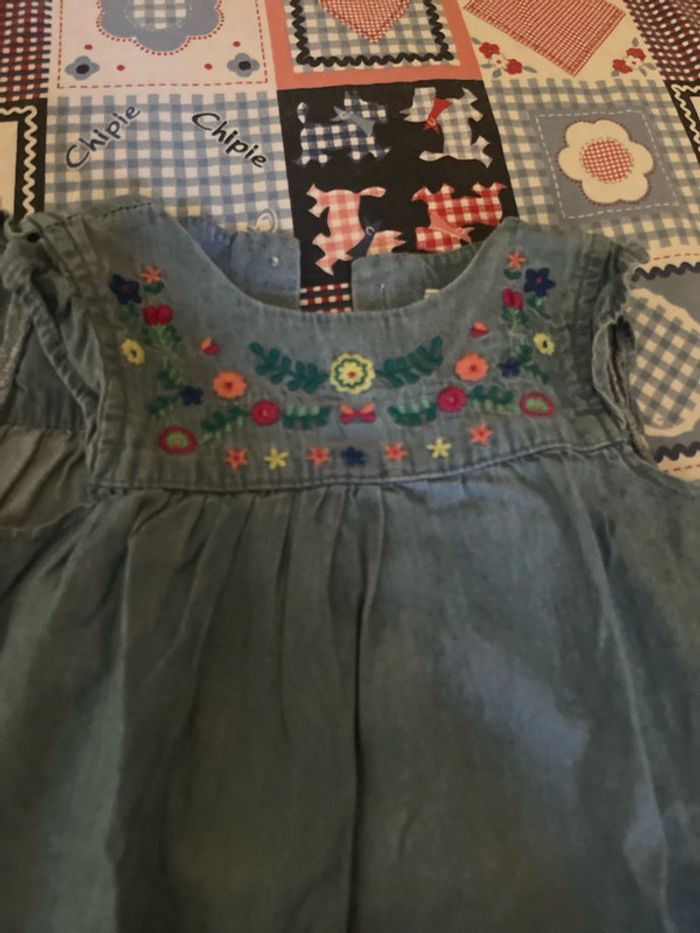 Robe jean fille 18 mois - photo numéro 2