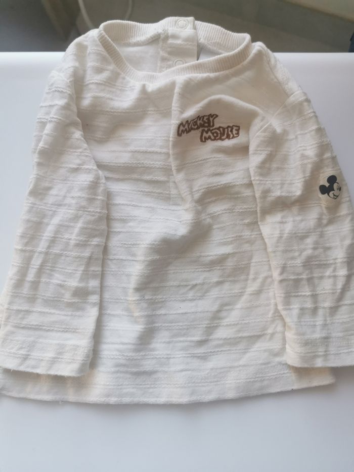 Pull blanc Mickey