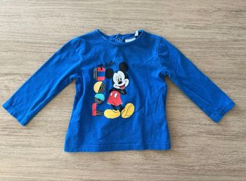Teeshirt manches longues Disney baby 9 mois