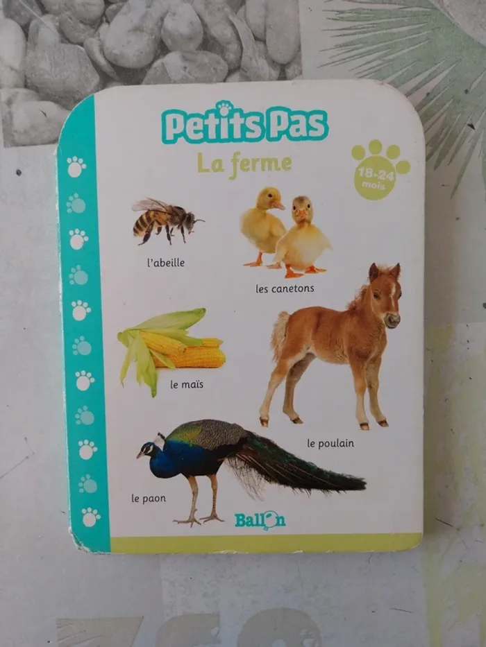 Livre Petits pas La ferme